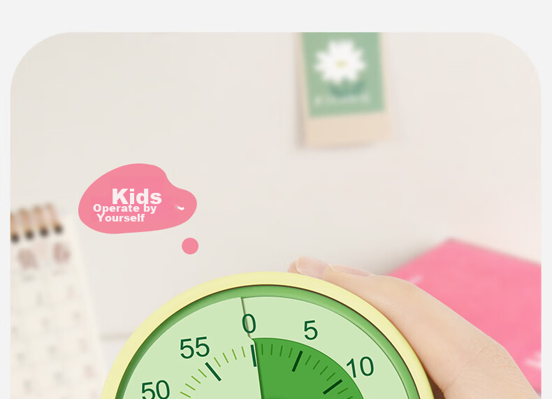 QT-TIMER [Lowest Price Online] Mechanical Timer, 2026 New Model, Student And Children's Time Management Device, Kitchen Timing Tool for Cooking And Baking, Countdown Timer, Self-Discipline Timer, Time Control Gadget 19