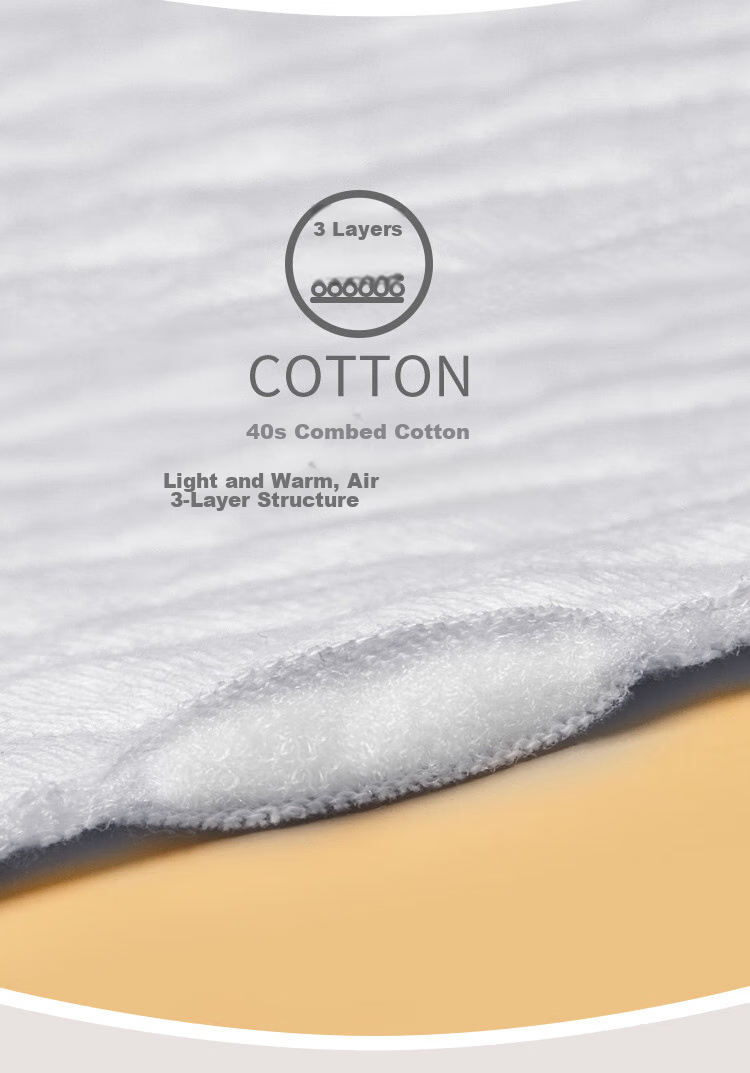 Yiershuang [Triple-Layer Thickened 100% Pure Cotton] Men's Thermal Underwear, All-Cotton Autumn Top, Round Neck Undershirt, Cotton Sweater for Fall And Winter 4