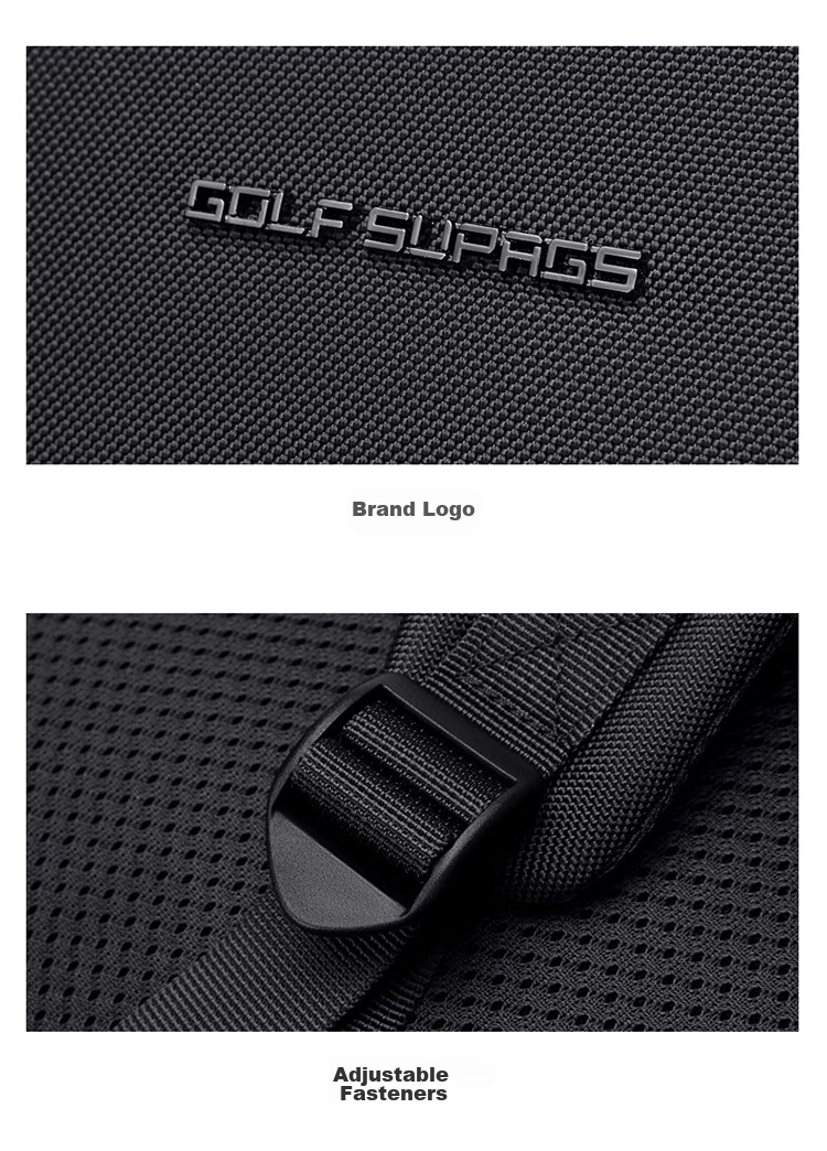 GOLF Backpack for Men, Business Travel Bag, 15.6/16 Inch Laptop Bag, Water-Resistant, Suitable for Business Trips And Commuting, Men's Backpack 27