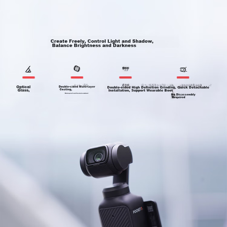 MAXCAM/Maisikamu UV Filter for DJI Osmo Action 5 Pro/4/3 Action Camera, Lens Protector, Anti-Scratch And Drop Protection Accessory 2