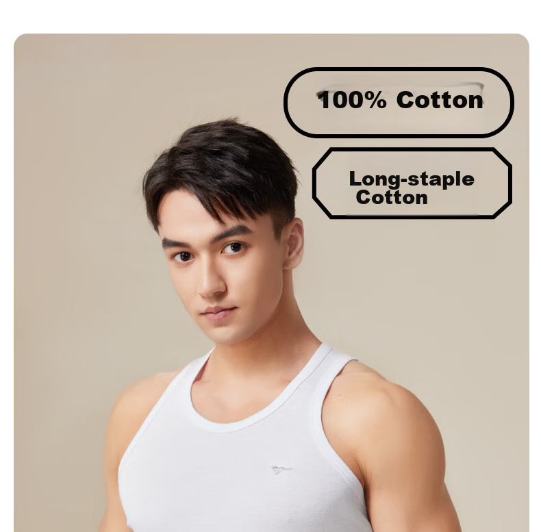 Seven Wolves Men's Vest [10A Antibacterial and Anti-Mite] Versatile Racerback Sports Stretch Base Layer 2-Pack 3XL 2
