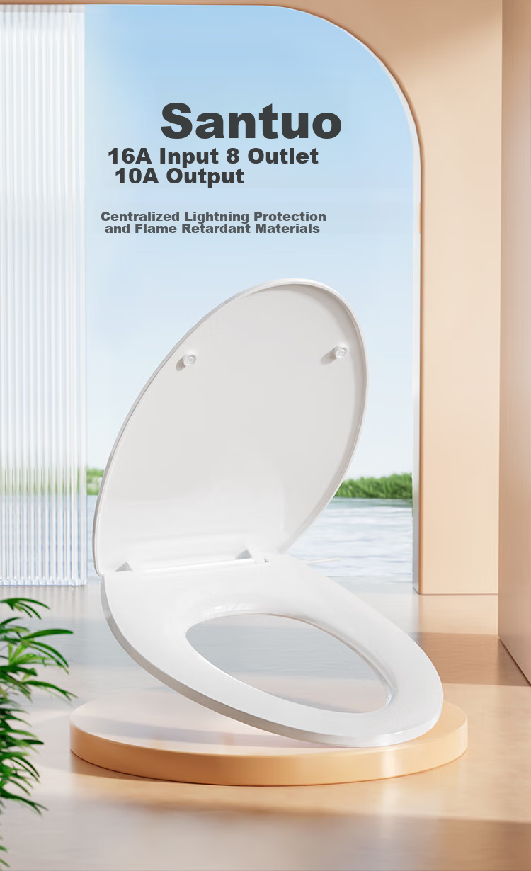 JD Original Smart Toilet Seat with Temperature Control, Single Heating Cover Plate, Heated Thickened Slow-Close Toilet Seat Cover 2