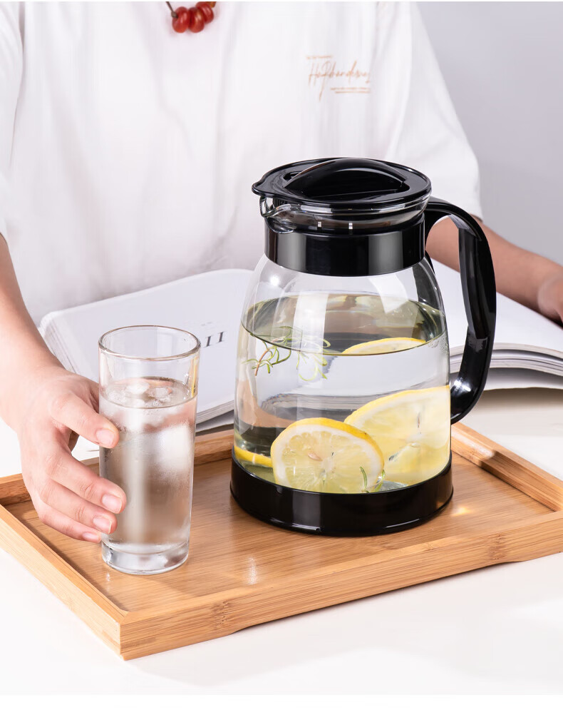 Jieanxi Summer Cold Water Pitcher High Temperature Resistant Shatterproof Juice Glass Tea Pot Student Gift 6