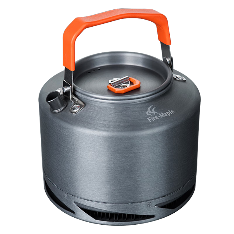 FIRE-MAPLE XT2 Heat-Collecting Kettle, Outdoor Camping Tea Maker, Wilderness Stove, Tea Brewing Equipment, 1.5L