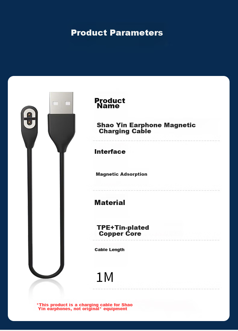 Masentek Compatible with Shokz AS800/OpenRun Pro S810/S803, Bone Conduction Sports Bluetooth Headphones Magnetic Fast Charging Adapter, Shokz Accessory 650 14