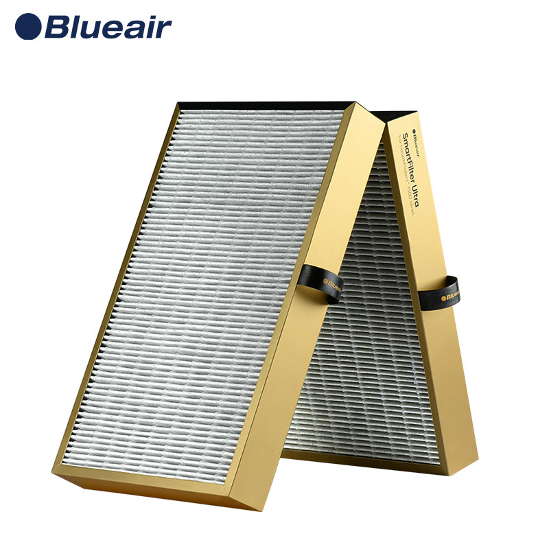 Blueair Air Purifier Filter Cartridge Golden Armor + Filter, Suitable for 7300 Series Machines, Removes Formaldehyde, Smart Shield Formaldehyde [Accessory]
