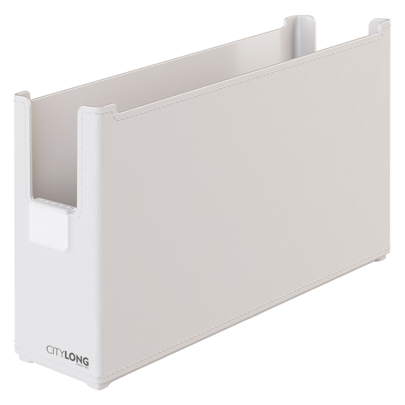 Xitianlong Cabinet Storage Box Right Angle Kitchen Storage Rack Drawer Miscellaneous Storage Basket 2.4L 1 Piece Simple White