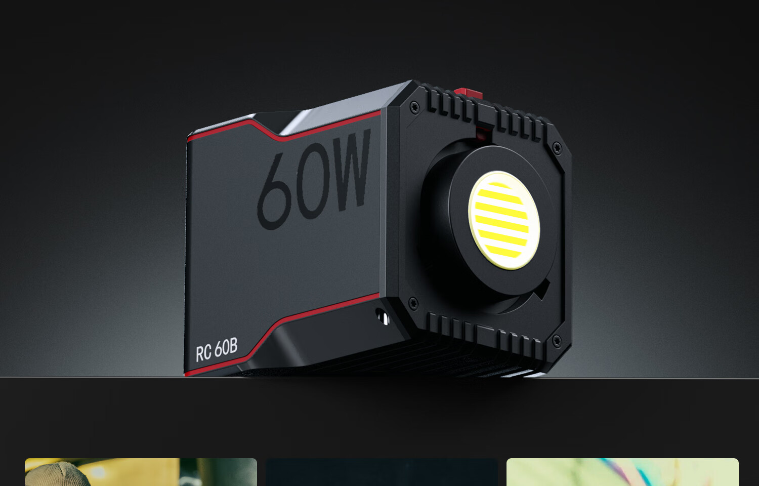 SmallRig 4529 Professional Live Streaming RC60B Dual Color Temperature Fill Light, COB Photography Shooting Constant Light, Film And Television Light Dedicated Accessory, Portable Quick-Install Silicone Diffusion Dome 11