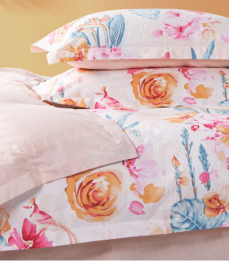 FUANNA Bedding Set, Pure Cotton Brushed Fabric 100% Double-Sided Bed Sheet And Duvet Cover, Single Or Double Size 203*229cm 11