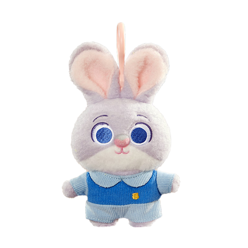 Disney Plush Toy Doll Birthday Gift for Girls, Zootopia 2 Judy Hopps Keychain Pendant