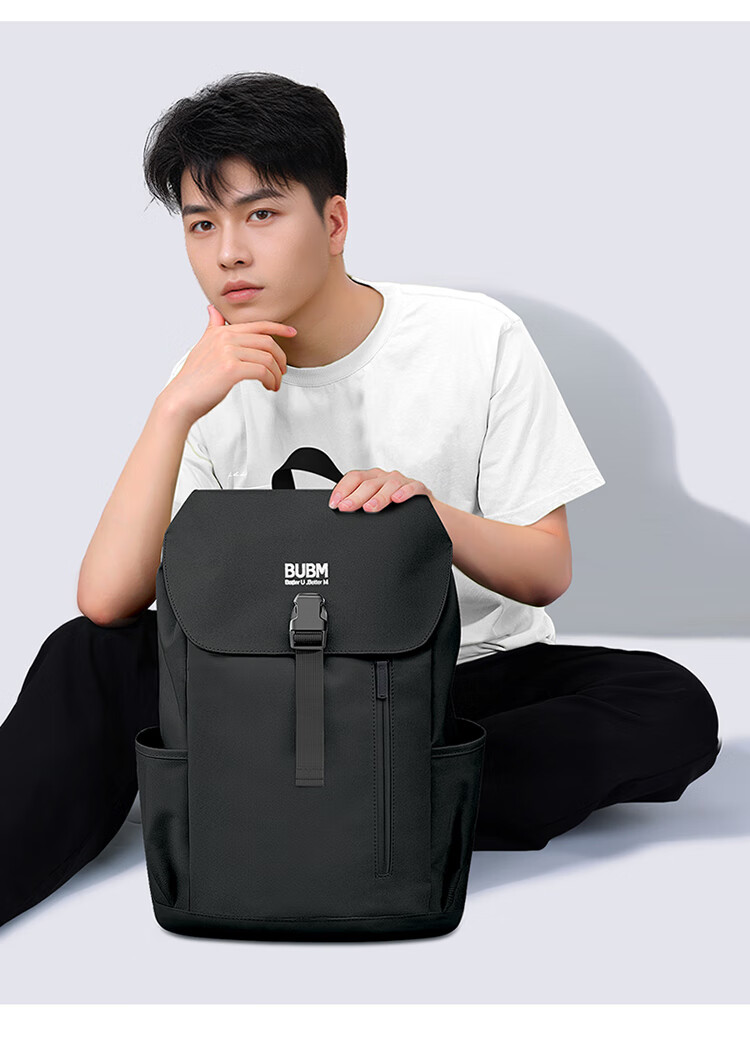 Biyoumei Backpack, Large Capacity Laptop Bag, 16-Inch, for Men And Women, College Bookbag, Casual Travel Backpack 16