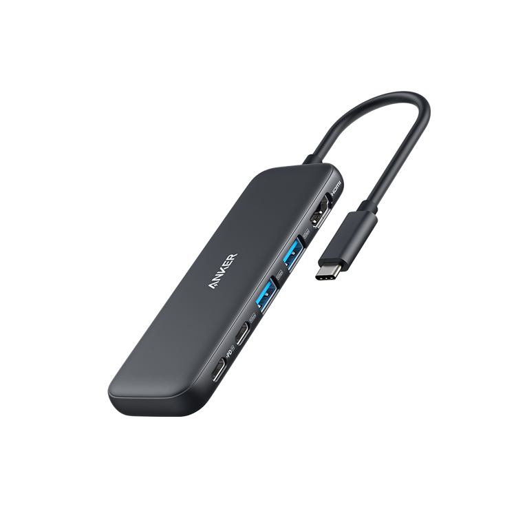 ANKER Type-C Docking Station PD100W Fast Charging USB Extension HDMI Adapter 5-in-1 Converter for Huawei Apple MacBook Tablet 13