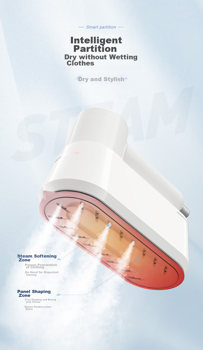 Morphyrichards Handheld Garment Steamer, 20g/min Water Tank Capacity 100ml, Steam Iron for Home Use, Clothing Care Machine, Portable Travel Garment Steamer MR2033 10