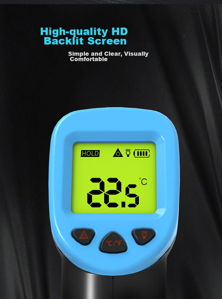 CEM AR842A+ Non-Contact Infrared Thermometer High-Temperature Industrial Temperature Gun Infrared Temperature Meter 5