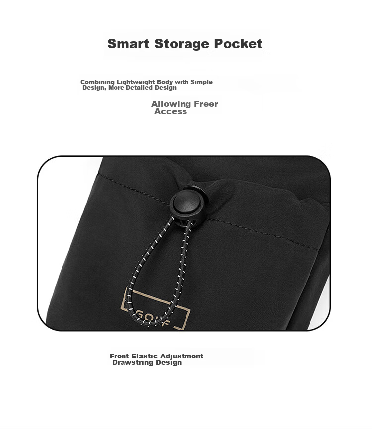 GOLF Shoulder Bag for Men And Women, Casual Crossbody Bag, Water-Resistant Phone Pouch, Lightweight Versatile Outdoor Sports Messenger Bag 9