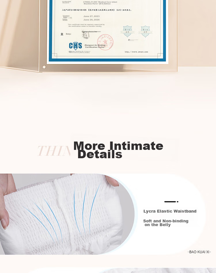 Chiaus [No Melamine Detected] Ultra-Thin Breathable Pull-Up Diapers, Size L, 4 Trial Pack, Baby Diapers 9