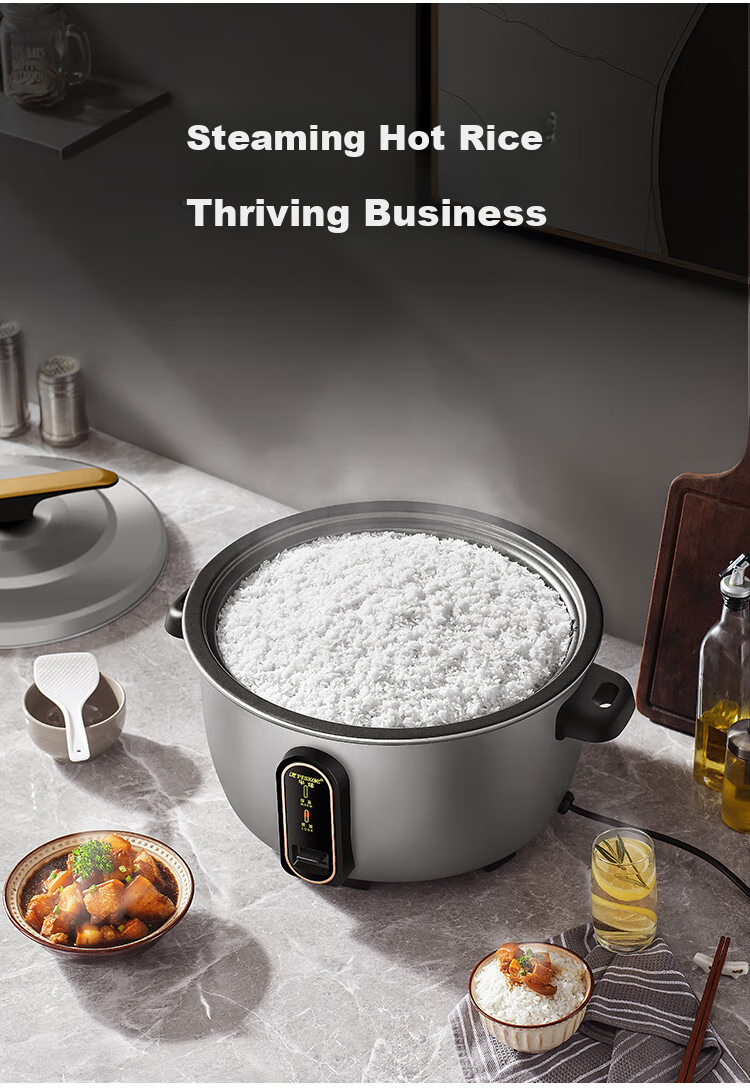PESKOE Rice Cooker, Commercial Rice Cooker, 28-Liter Large Capacity Electric Rice Cooker for Hotels And Canteens, CFXB280-35 6