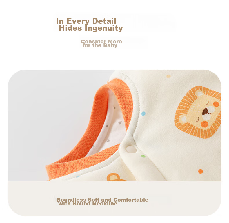 Huanxixiaoxiong Baby Romper, Winter Padded Onesie, Newborn Pure Cotton Infant Clothing, Autumn And Winter Cotton Wear 15