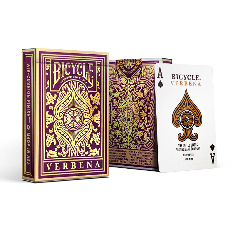 BICYCLE Playing Cards, Fashionable Creative Flower Cutting Gold Foil Collector's Edition Poker Cards, Ma Biantao Grass