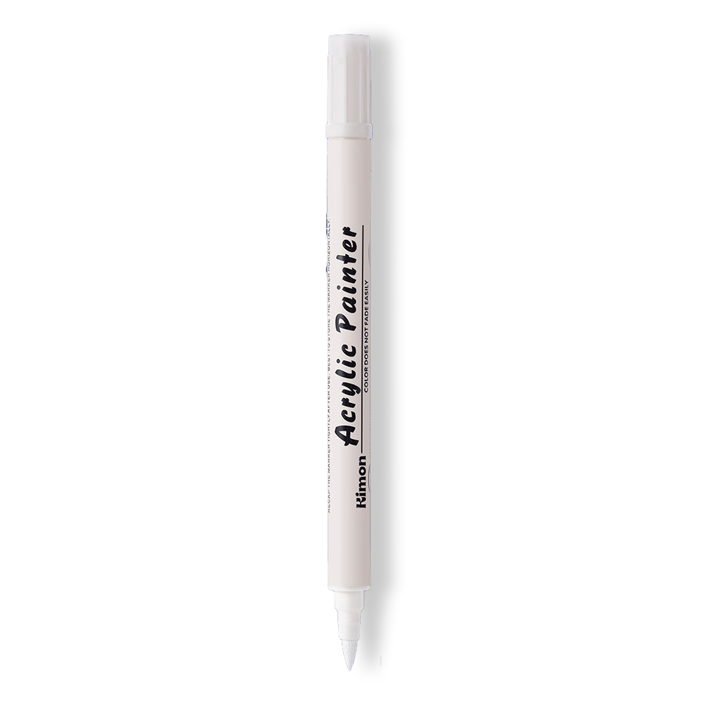 Jiamo Highlighter Pen, White Acrylic Dual-Tip Marker, Drawing Highlighter, Waterproof, Non-Fading, Student Sketching Highlighter, Specialized Pen for Art, Pearl Pen, Highlighter, 3 White Pens, Beauty Educatio