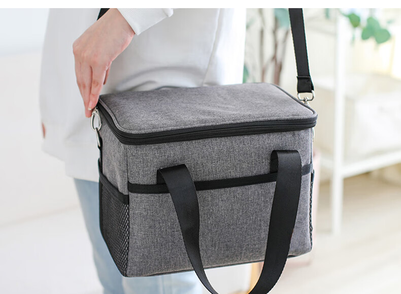 Geshu Insulated Box, Thermal Bag, Lunch Box Bag, Handheld Insulated Bag, Heat Preservation, Breast Milk Storage, Refrigeration Container, Camping Bag 17