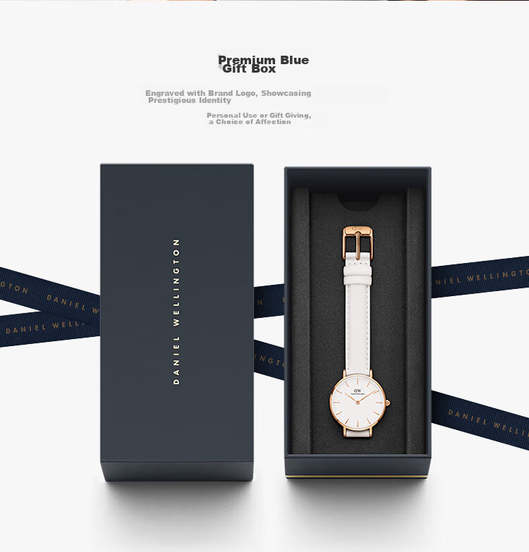 DanielWellington DW Ladies' Watch, Classic Leather Simple Fashion European And American Quartz Wristwatch, Birthday Gift for Girlfriend, DW228 9