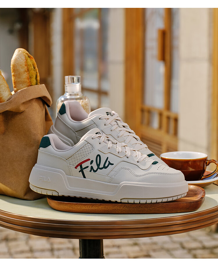 FILA Official [Yi Yangqianxi Edition] Men's Retro Square Casual Sneakers 27