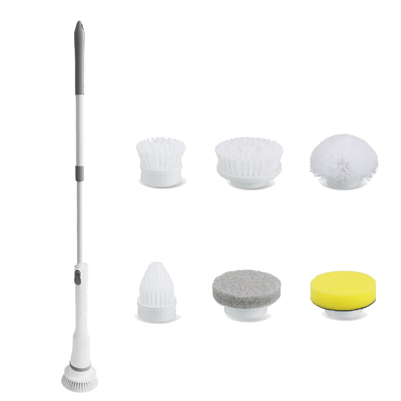 BIAZE Electric Cleaning Brush, Floor Brush, Glass Cleaning Tool, Toilet Bathroom Cleaning Brush, Washroom Scrubber