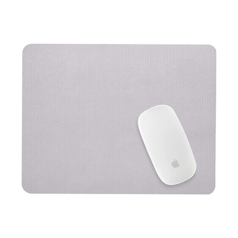 BUBM Mouse Pad Small Size, Home Office Gaming Mouse Pad, Non-Slip Leather Pad, Laptop Desktop Computer Mouse Pad Portable, BGZD-XS, Dark Green + Gray