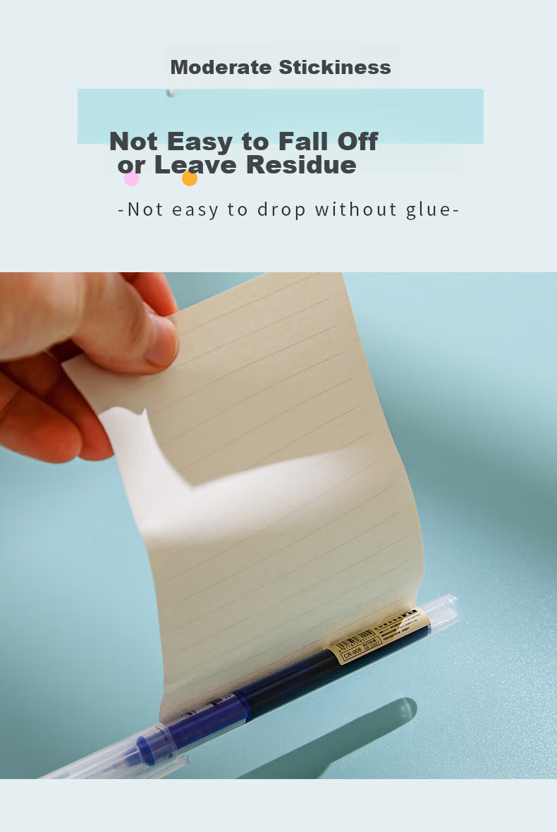 Touch Fish Error Correction Sticky Notes, Vertical And Horizontal Versions, 5-Pack Self-Adhesive Memo Pads, for Elementary And Middle School Students' Math, Chinese, English Exam Papers, Error Correction Stickers, Classroom Notes, And Correction Stickers 4