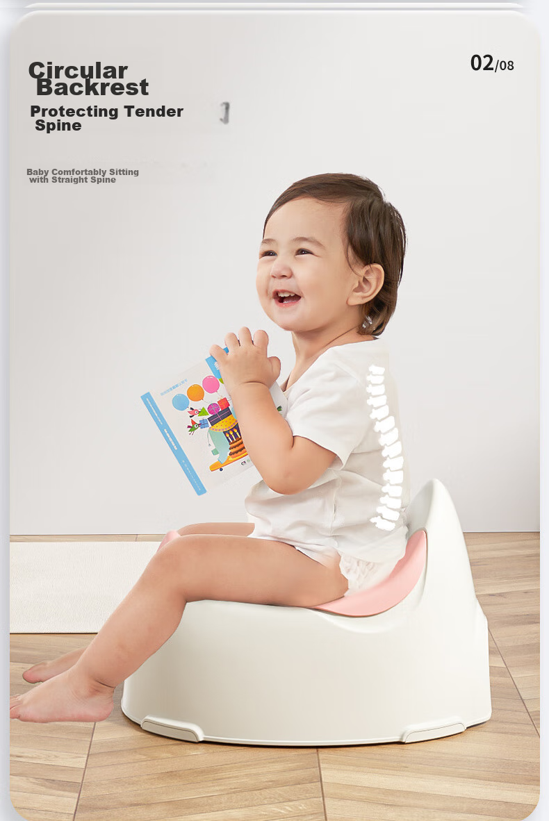Guangduola Children's Foldable Portable Toilet Small Potty Car Travel Baby Infant Urinal 4