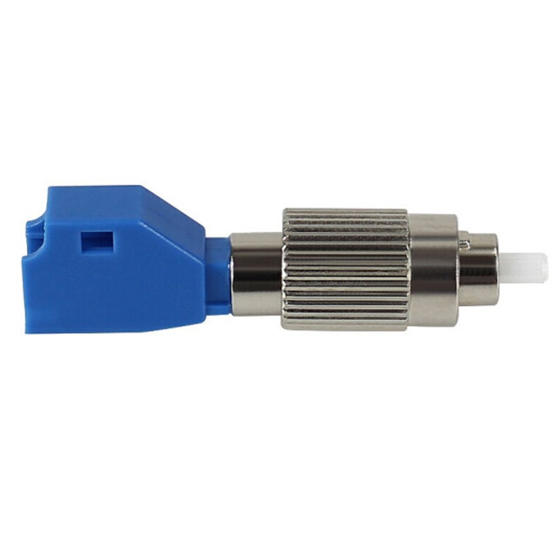 CommKing Fiber Optic Adapter FC Male-LC Female/UPC Fiber Optic Patch Cable Pigtail Adapter Male-Female Coupler Flange CKAD-2M3F 4