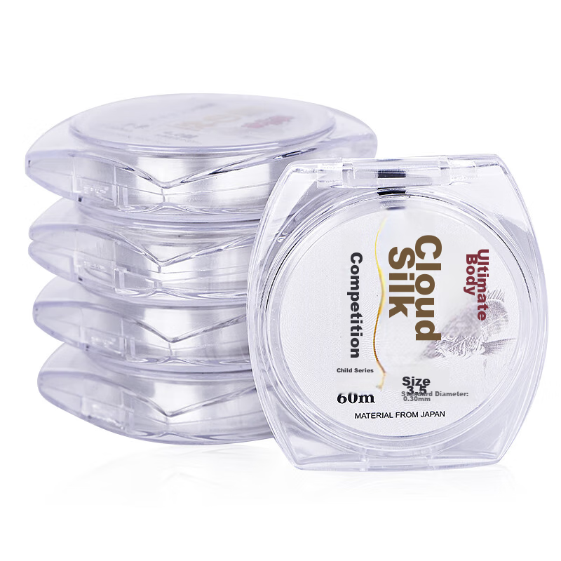 Grased (Grsaed) Finished Fishing Line, Fishing Tackle, Competitive Fishing Line, High Tensile Strength Fishing Line, 60 Meters, Yunsi Series 1.0
