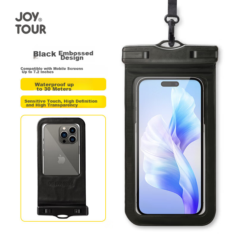 Водонепроницаемый чехол для телефона JOYTOUR, чехол для телефона с сенсорным экраном и шнурком, герметичный пакет для курьеров службы доставки еды, защита от дождя и пыли