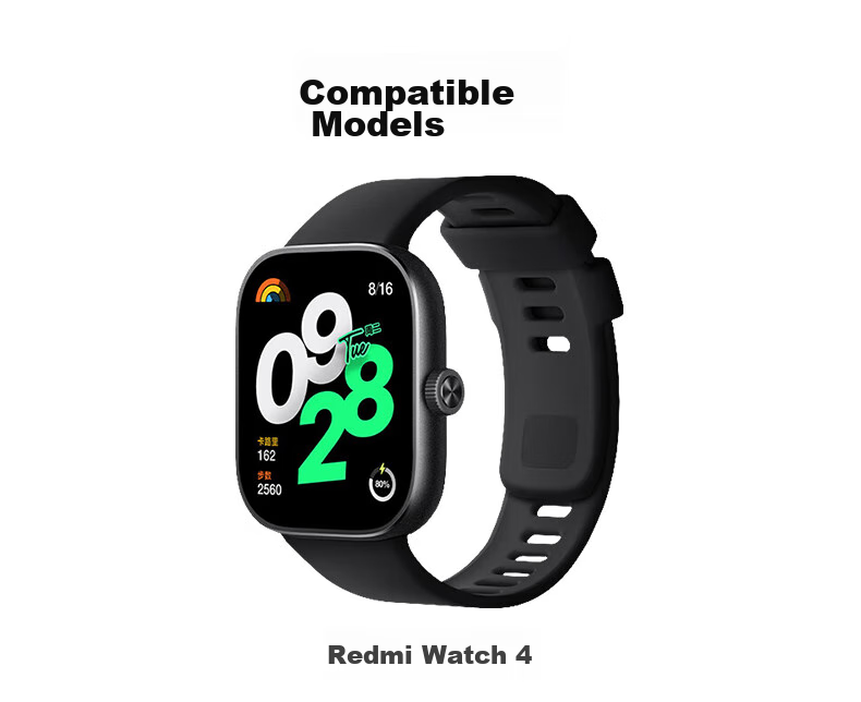 KMaxAI Compatible with Redmi Watch 5/4 Protective Film + Case, All-In Full Coverage, Xiaomi Redmi Watch Dial Protector & Screen Film, Hard Shell Anti-Fingerprint Tempered Glass Film, Transparent 2