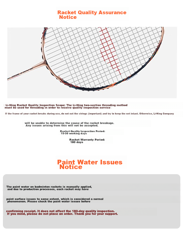 Li-Ning Badminton Racket, Leiting 10, Dark Purple Blue, 5U Unstrung Racket, AYPU109-5 13