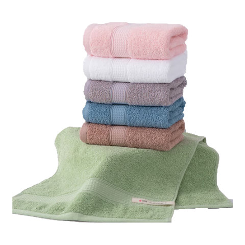 Grace Class A Antibacterial Towels, Pure Cotton, 6-Pack, Face Washing, Absorbent, for Adults, Men And Women, Home Use, All-Cotton Face Towel, Sports