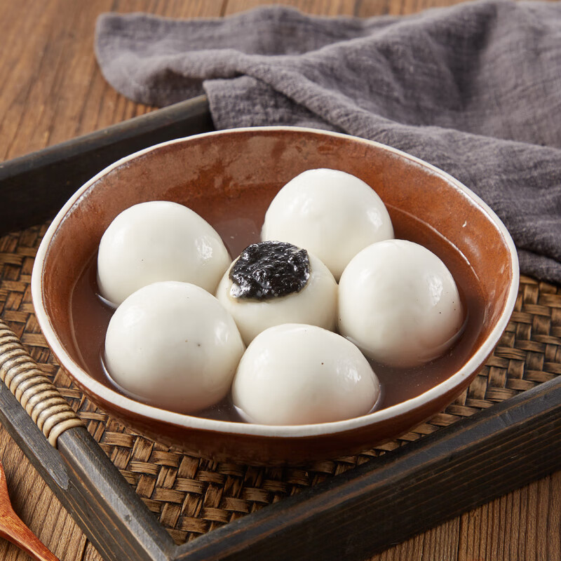 江南之味 黑芝麻大汤团720g(6个*2袋) 元宵汤圆 早餐夜宵火锅食材