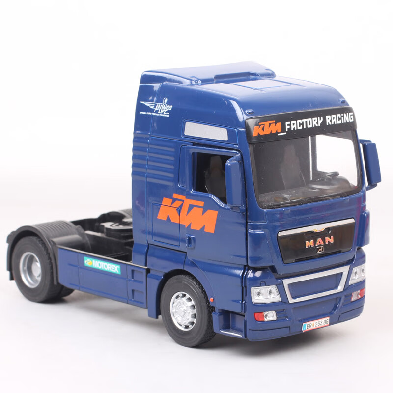 卡车头玩具仿真拖头车模型斯堪尼亚货车卡车头拖车头运输车头玩具收藏