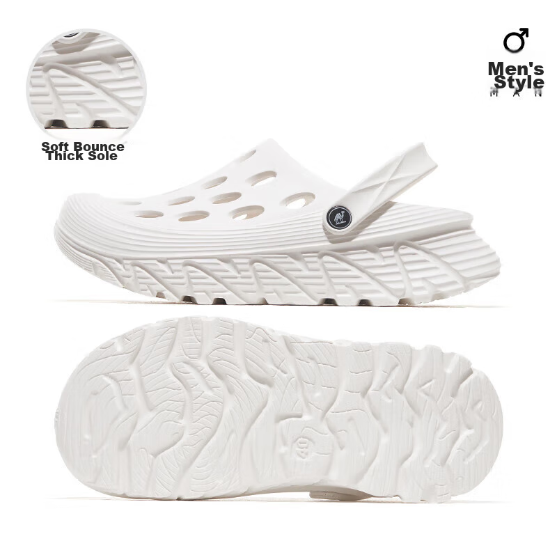 CAMEL Perforated Shoes, Summer Outdoor Slippers, Unisex Closed-Toe Beach Sandals, Driving Sandals, F14B834610