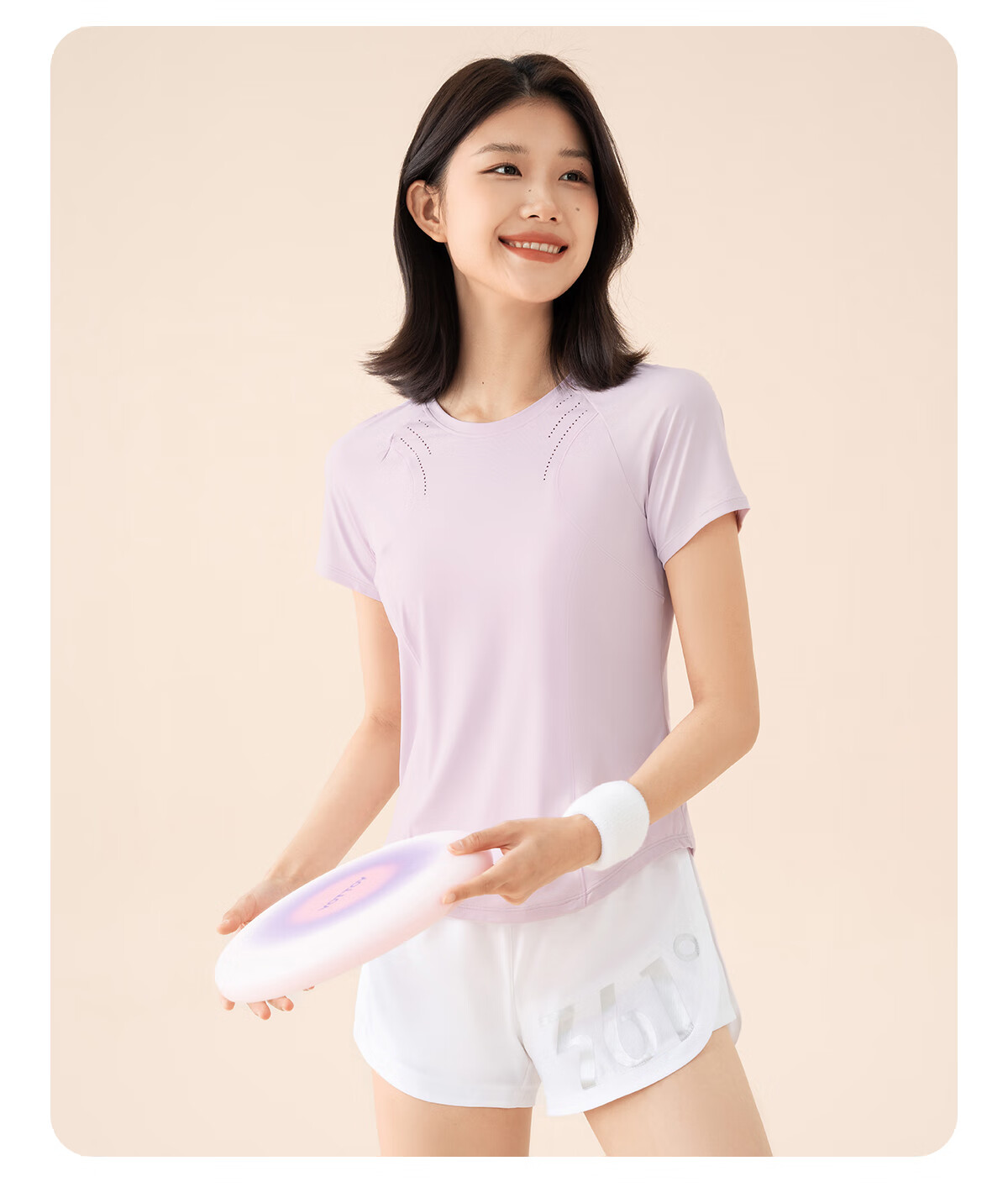 361° Sports Fitness Yoga Top for Women, Spring And Summer Running Pilates Workout Short-Sleeve T-Shirt, High-Quality Quick-Dry Yoga Wear 25