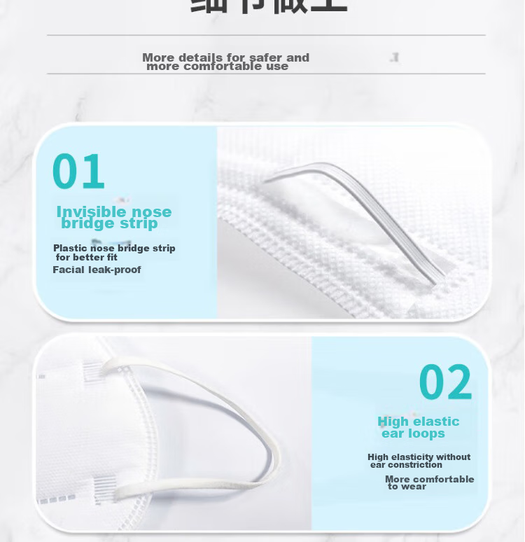 Gongtai KN95 Mask with Exhalation Valve, Protection against Industrial Dust, PM2.5, Influenza, And Droplets, GT9501V, Pack of 30 13