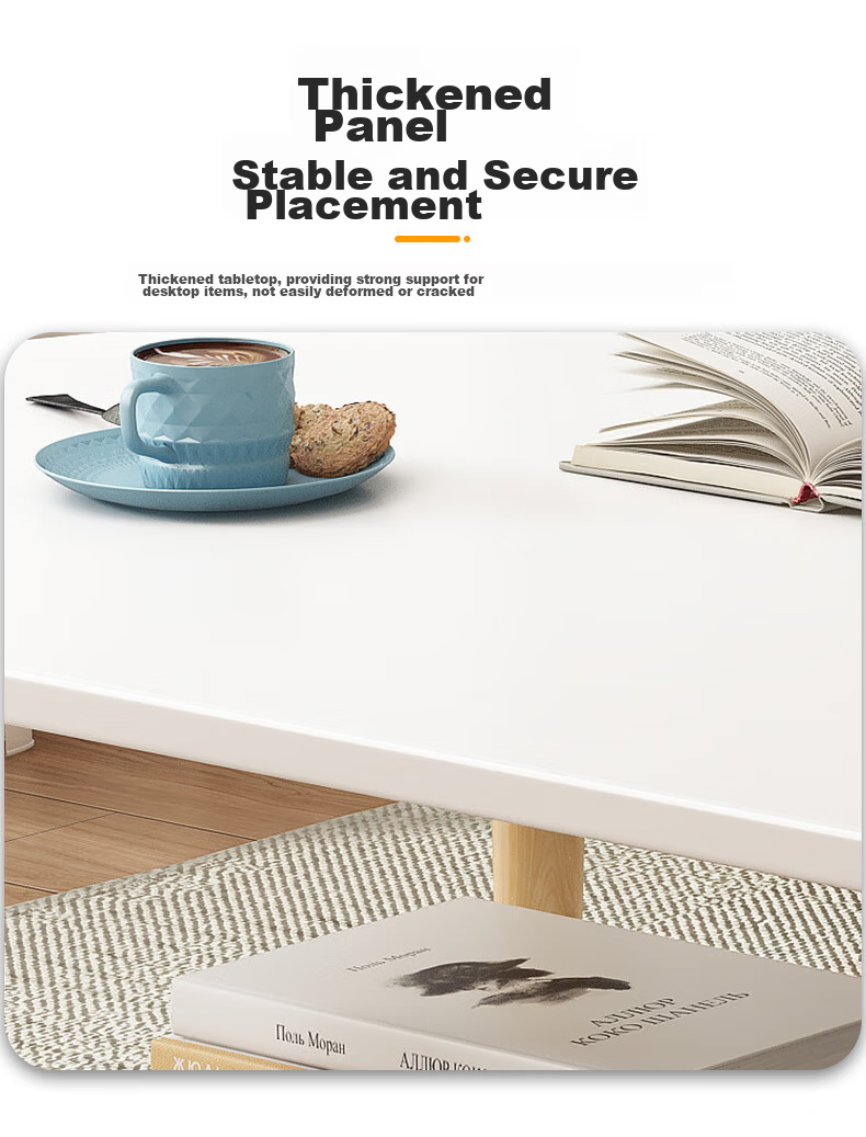 Shanshanmuyi Coffee Table, Simple Living Room Tea Table, Small Apartment Side Table, Home Tea Stand, Nordic Style Side Table, Balcony Mini Table 5