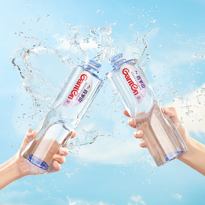 景田 百岁山 饮用天然矿泉水1L*15瓶 整箱装 家庭健康饮用水