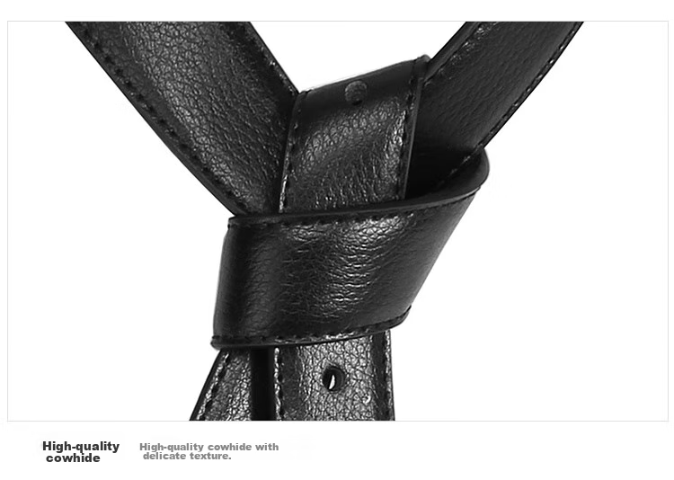 TUCANO Leather Women's Belt, Decorative And Practical Waistband, Korean-Style Simple And Unique Pin Buckle, Embossed Pattern, Birthday And 520 Gift 14