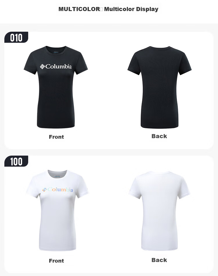 Columbia Women's Short Sleeve T-Shirt 26 Summer Outdoor Omni-Wick Quick-Dry Top XR8695 348 XL 17