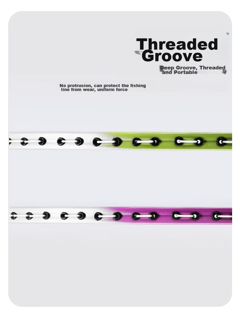 DHS Badminton Racket Set with Shuttlecocks for Training And Competition, Adult And Children's Student Anti-Wear Rackets, 2 Pairs of Rackets 7