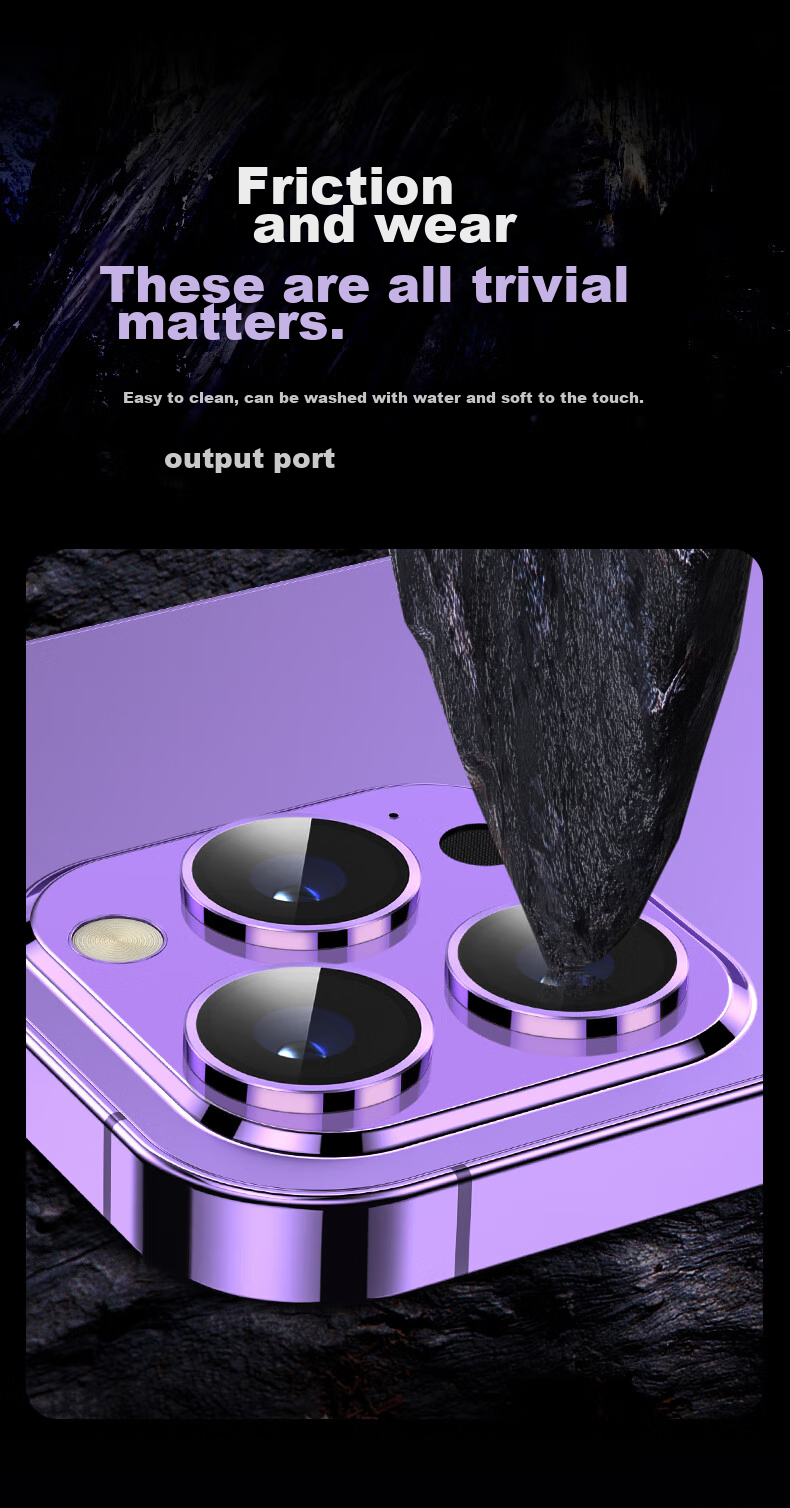 Mofajiang Lens Protector for Apple IPhone 18 Pro/18 Pro Max, Full Coverage Anti-Scratch Film for IPhone 17 Pro/17 Pro Max, Transparent Independent Lens Protector, No Case Interference, 1 Set 9
