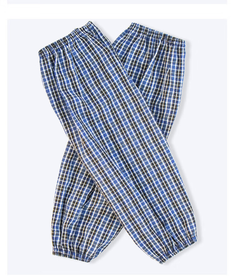 Hesdige Plaid Sleeve Covers Thickened Elastic Cotton Protective Sleeves Wear-Resistant Labor Protection Cuffs Random Colors (10 Pairs) [Jingcang Flash Delivery] JG-1687 8