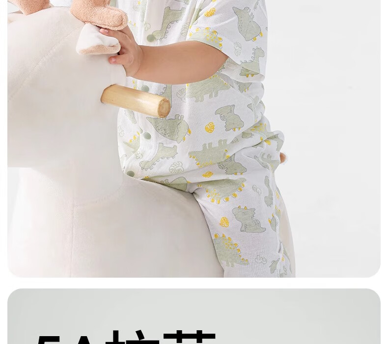 Beitaisi Baby Clothes, Summer Thin, for Boys And Girls, Cotton Onesie, Newborn Romper, Short-Sleeve Pajamas, Air Conditioning Wear 6